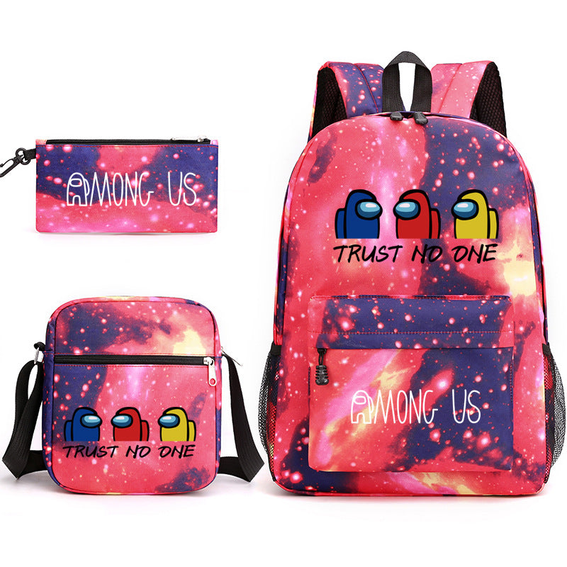 Game Among Space Werewolf Killing Pencil Backpacks