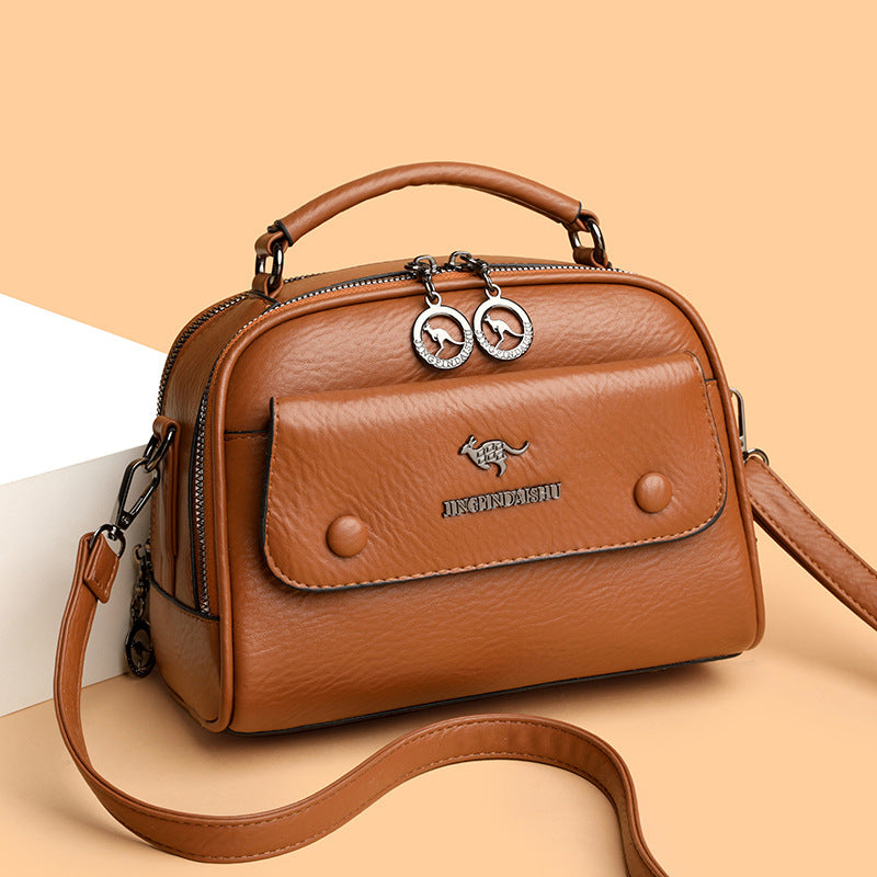 Women's Large Capacity Fashion Texture Commuting Elegant Handbags