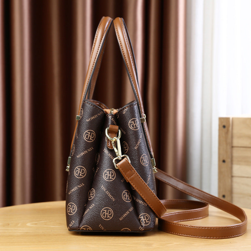 Women's Fashionable Large Capacity Commute Minimalist Portable Handbags