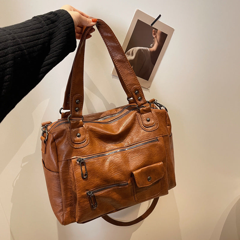 Women's Charming Fashion Retro Large Capacity Shoulder Bags