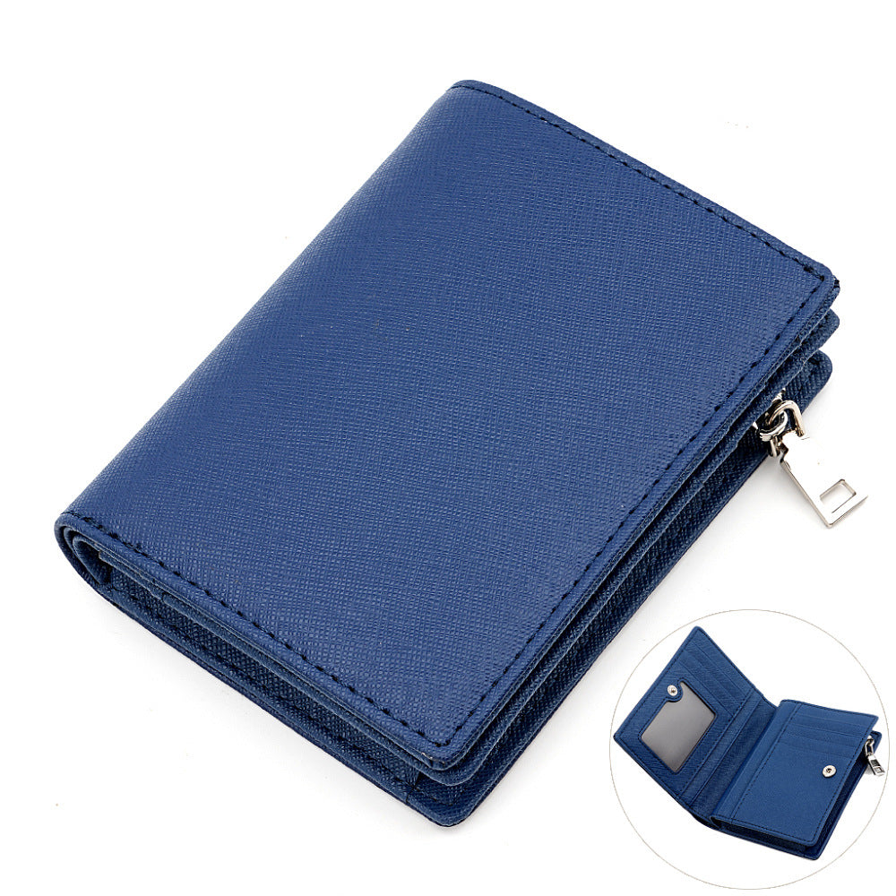 Women's & Men's & Vertical Design Genuine Leather Cross Men's Wallets