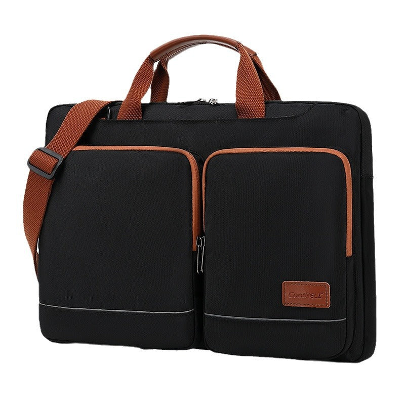 Men's High-grade Portable Style Retro Fashion Laptop Bags