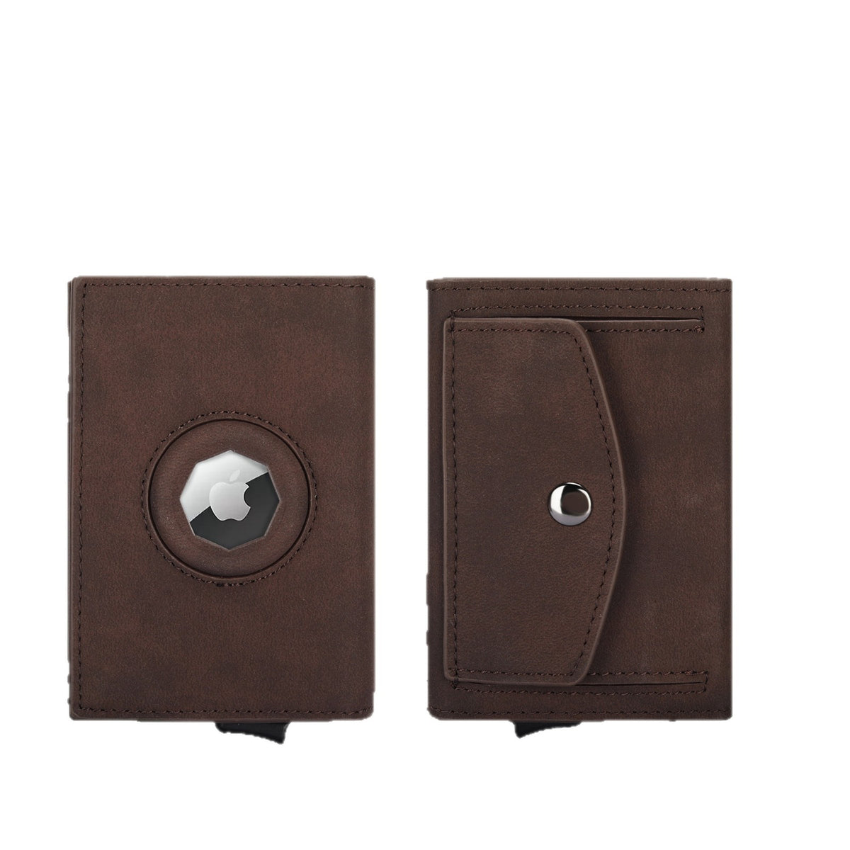 Men's Retro Crazy Horse Leather With Pocket Men's Wallet