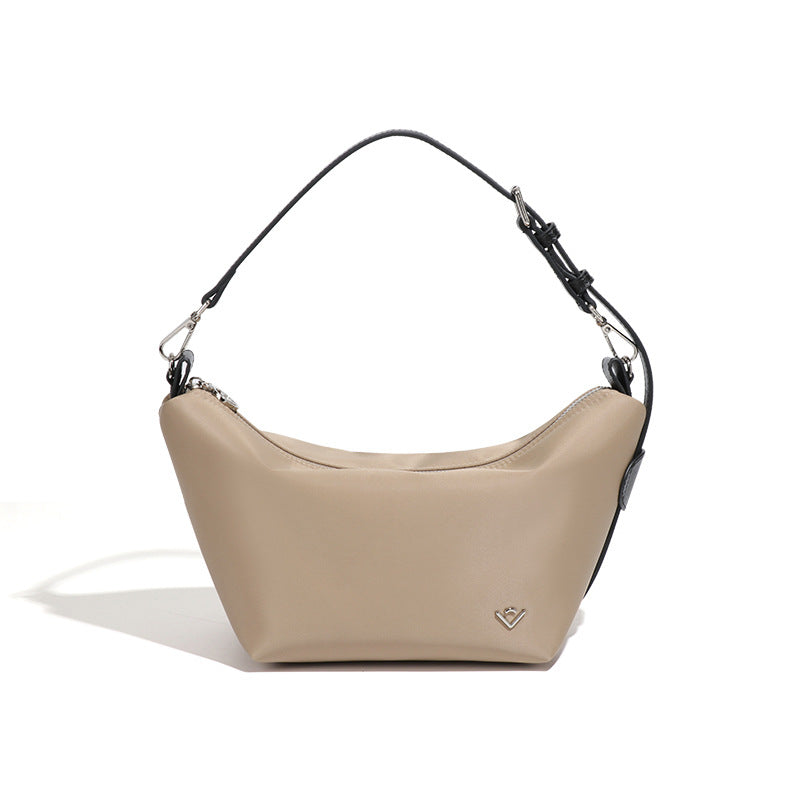 Women's Popular Waterproof Nylon Portable Croissant Trendy Bags