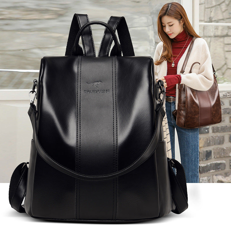 Women's Innovative Kangaroo College Style Simple Backpacks