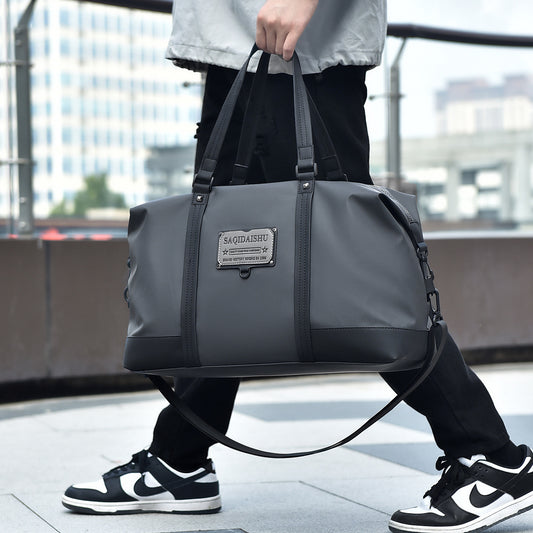 Men's Kangaroo Oxford Cloth Portable Fitness Large Capacity Men's Handbags