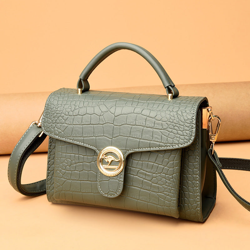 Women's Creative Slouchy Fashion Crocodile Pattern Shoulder Bags