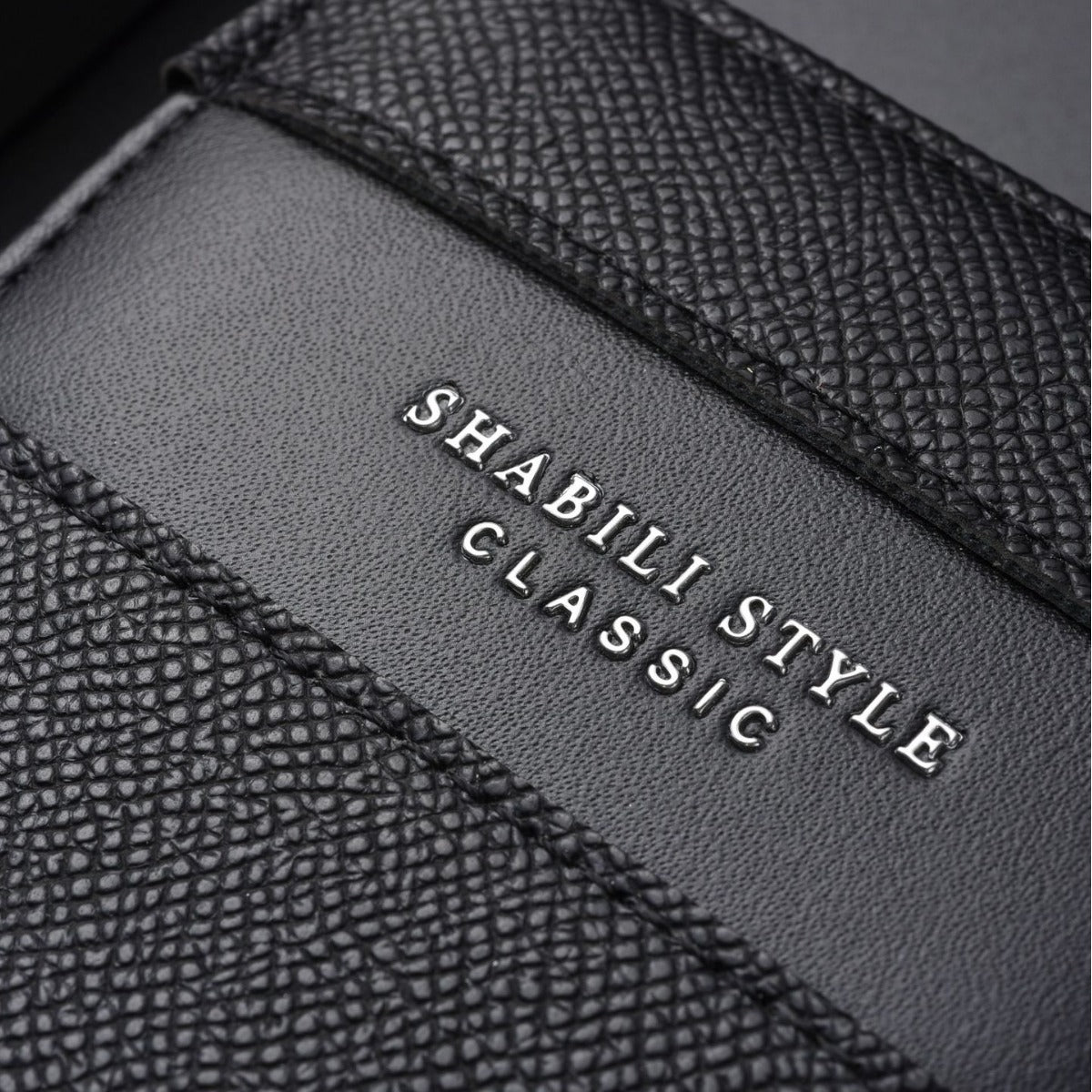 Men's Zipper Litchi Pattern Multiple Slots Retro Men's Wallet