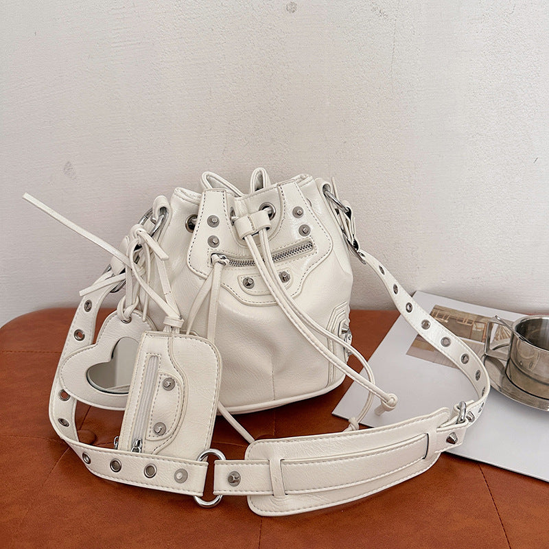 Punk Popular Western Style Personality One Crossbody Bags