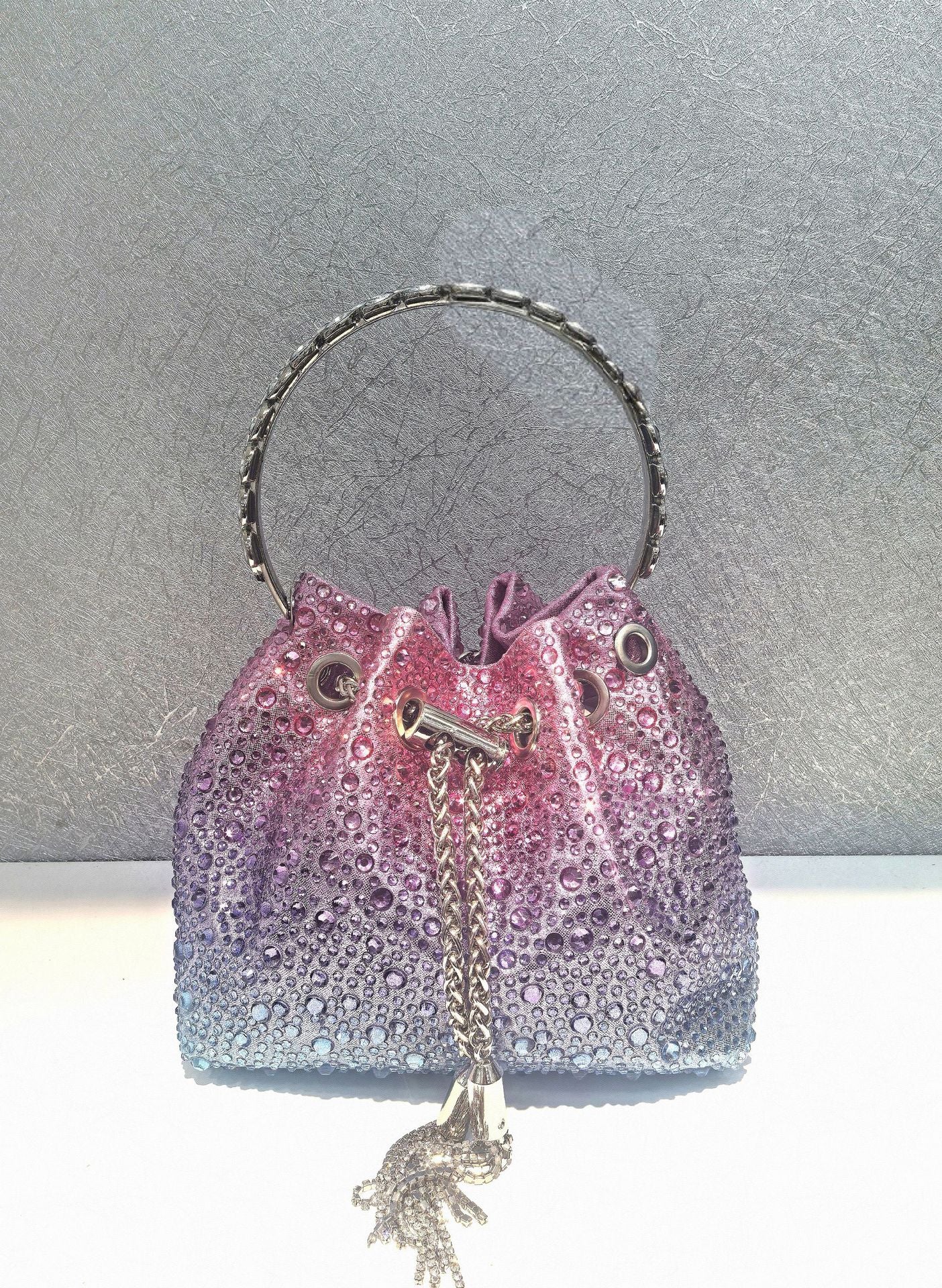 Women's Heron Live Streaming On Tassel Rhinestone Shoulder Bags