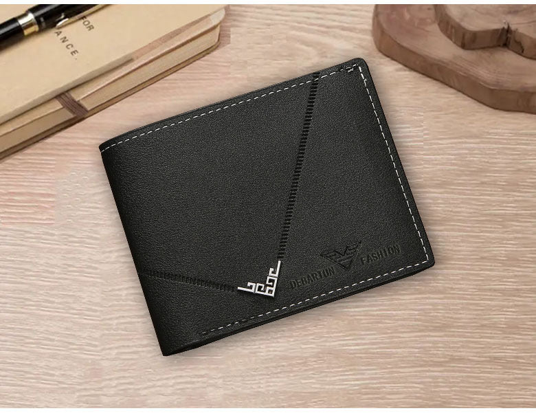 Men's Multiple Slots Certificate Large Capacity Business Men's Wallet