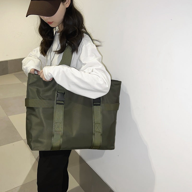 Men's Large Capacity Female Duffel Fitness Portable Short Travel Bags
