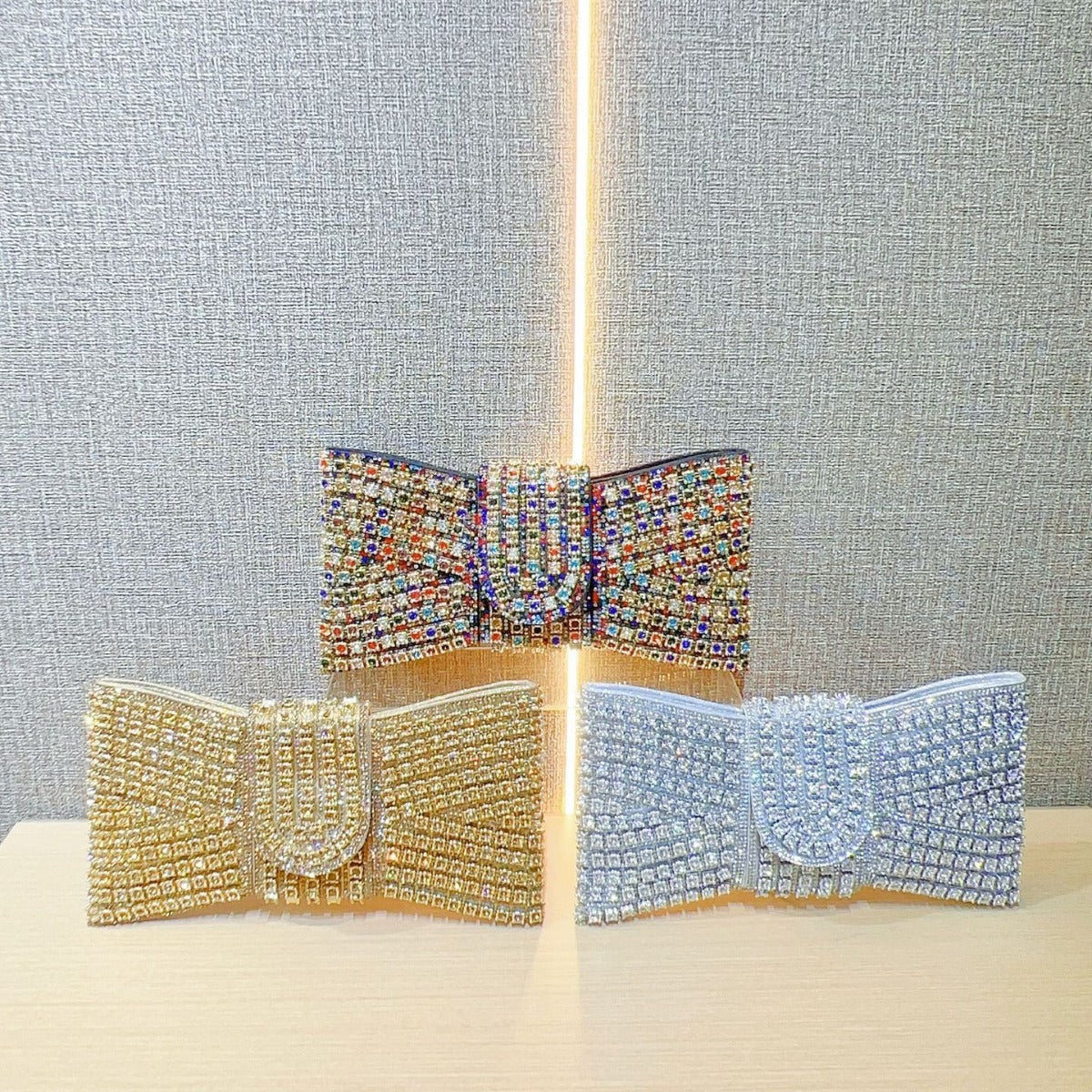 Retro High-grade Clutch Full Diamond Dinner Tote Bags