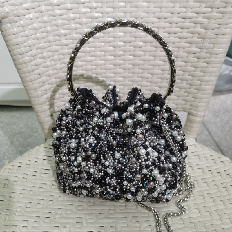 Women's Heron Live Streaming On Tassel Rhinestone Shoulder Bags