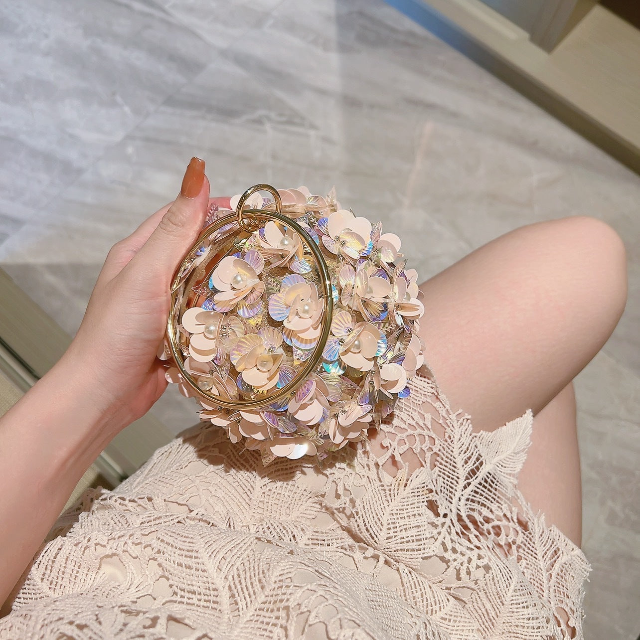 Flower Banquet Clutch Dinner With Formal Dress Evening Bags