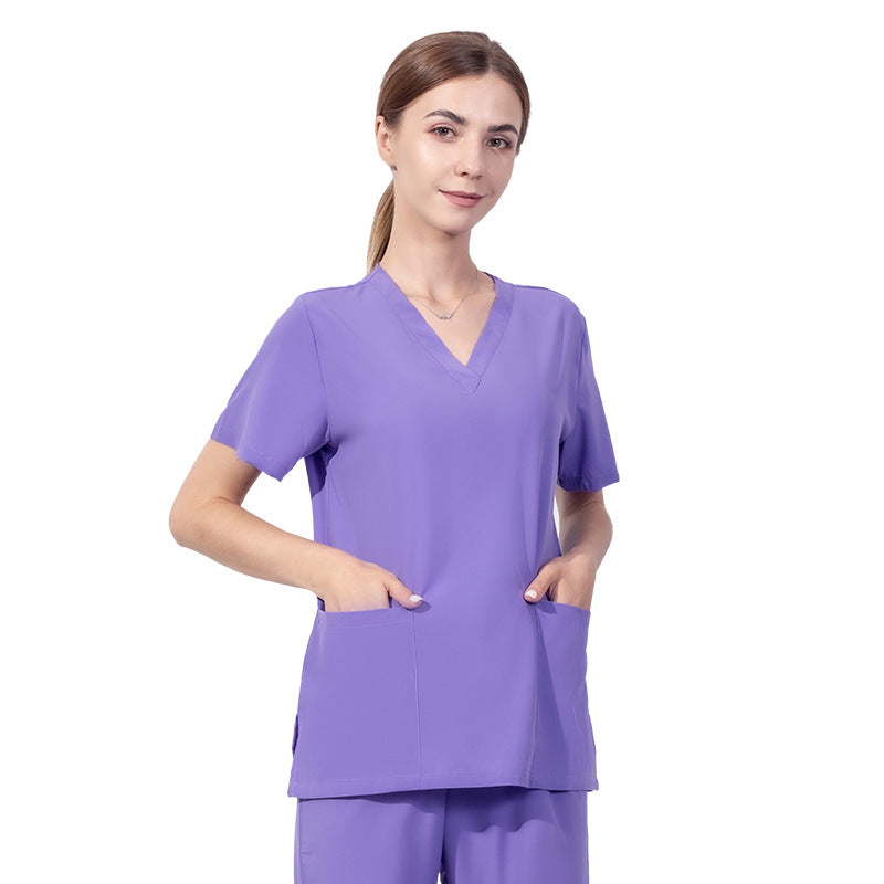 Doctor Work Uniforms Sleeve Beauty Hospital Female Uniform