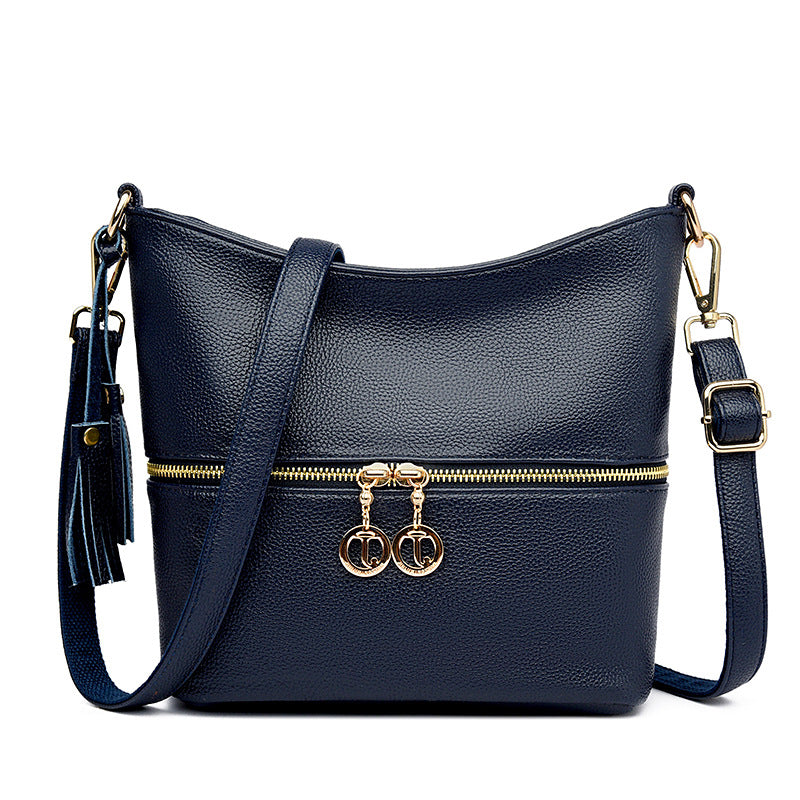 Women's Large Capacity High-grade Versatile Texture Tassel Crossbody Bags