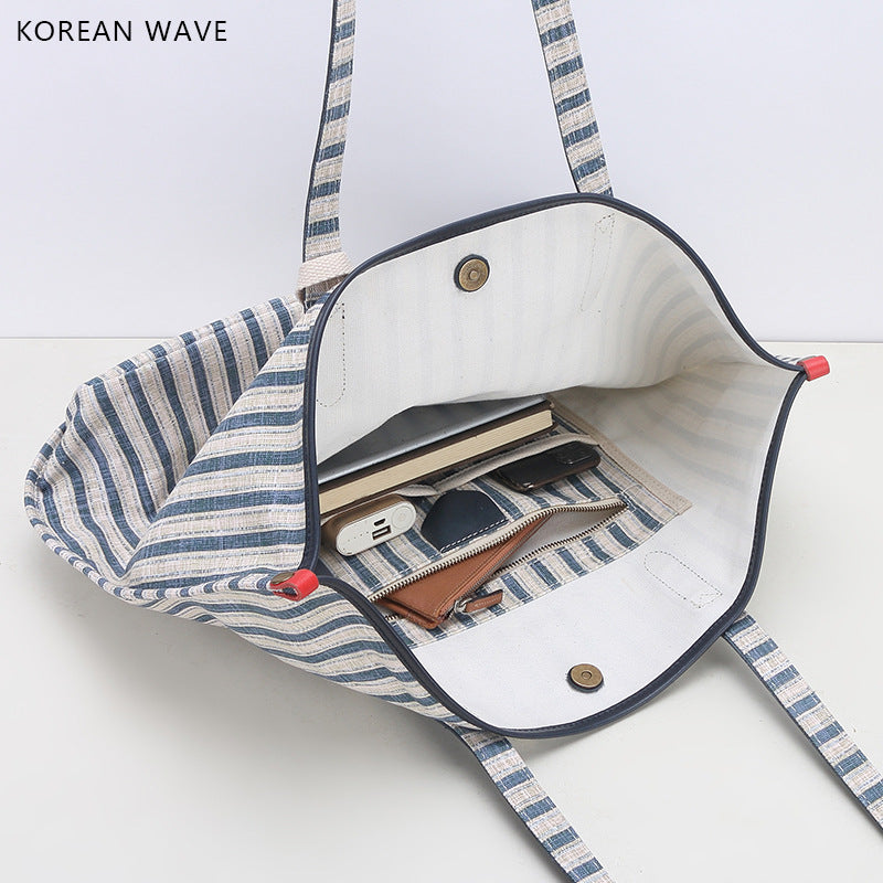 Women's Commuter Series Large Capacity Lightweight Mori Style Artistic Bags