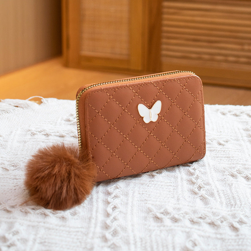 Women's Design High-grade Clutch Welfare Rhombus Ladies Wallet