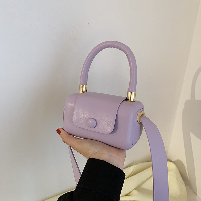Women's Fashionable Pottery Popular Candy Color Simple Handbags