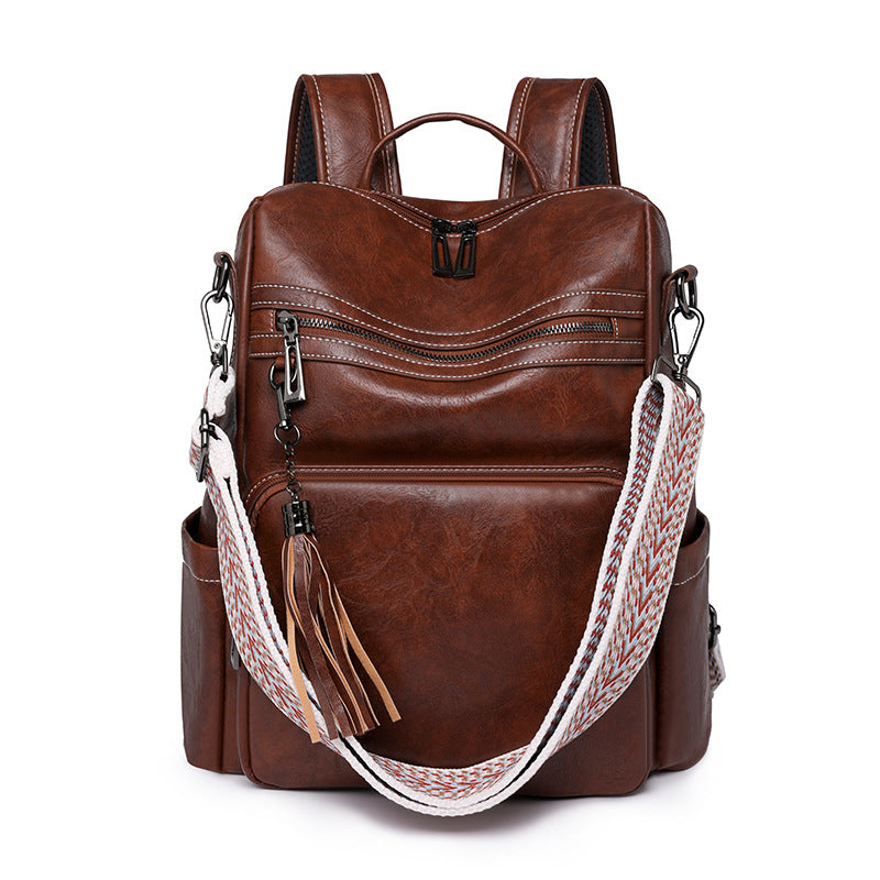 Women's Elegant Lightweight Retro Large Capacity Backpacks