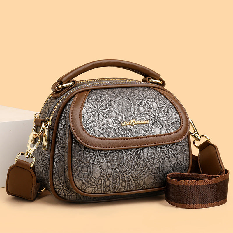 Women's Pouches Versatile Fashion Wide Strap Niche Trend Handbags
