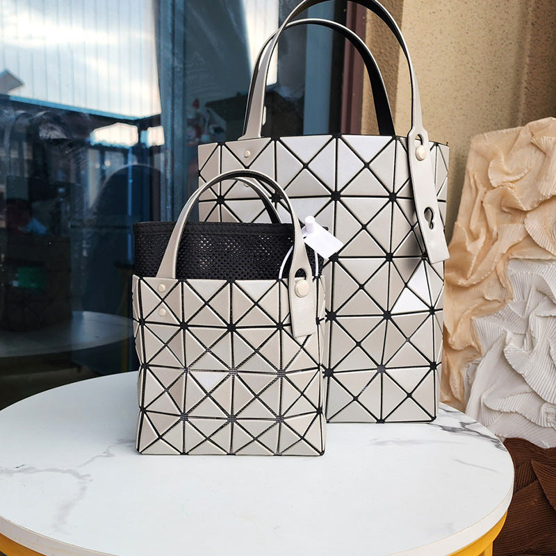 Charming Mini Box Geometric Rhombus Life Handbags