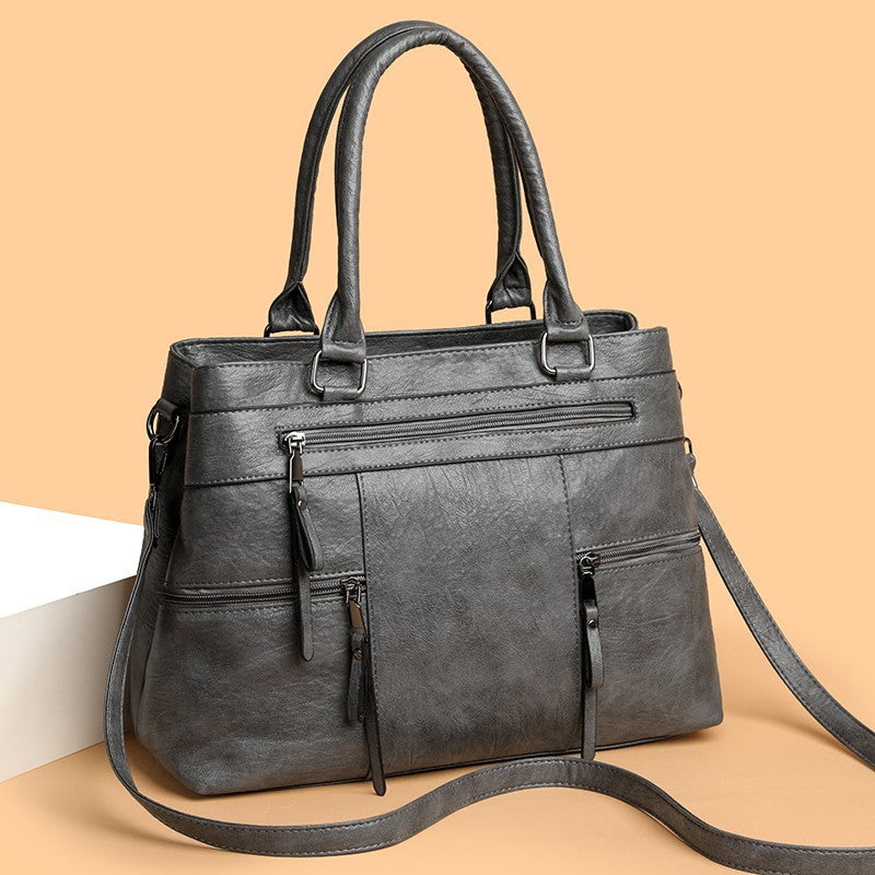 Women's Large Capacity Advanced Texture Soft Leather Women's Handbag