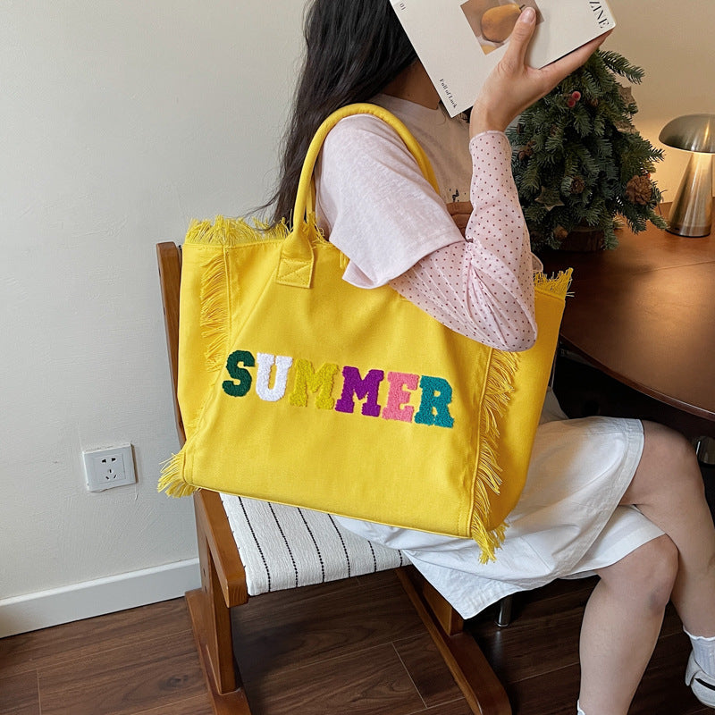 Women's Large Capacity Simple Fashion Underarm Commuter Women's Shoulder Bag
