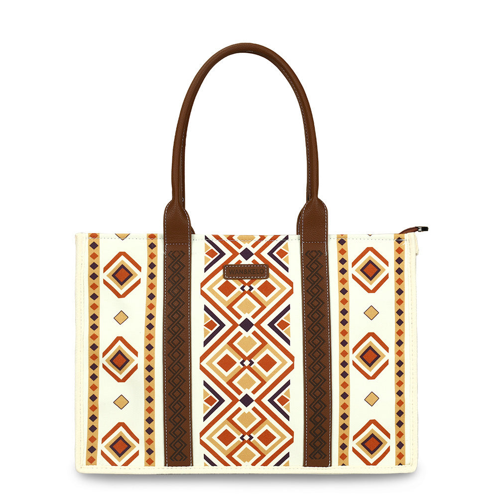 Women's Bohemian Retro Popular Lion Ridge Tote Bags