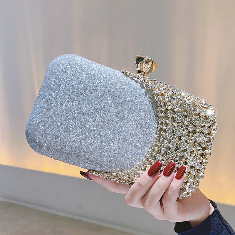 Banquet Dress Garment Clutch Portable Hand Evening Bags