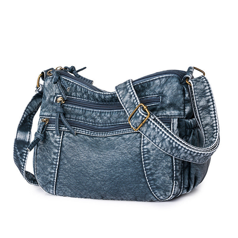 Women's Simple Large Capacity Lady Soft Surface Fashion Women's Messenger Bag