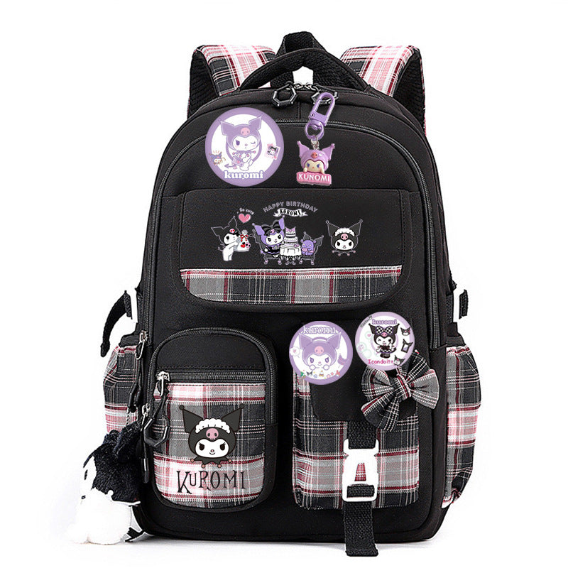 Female Cartoon Cute Portable Burden Alleviation Backpacks