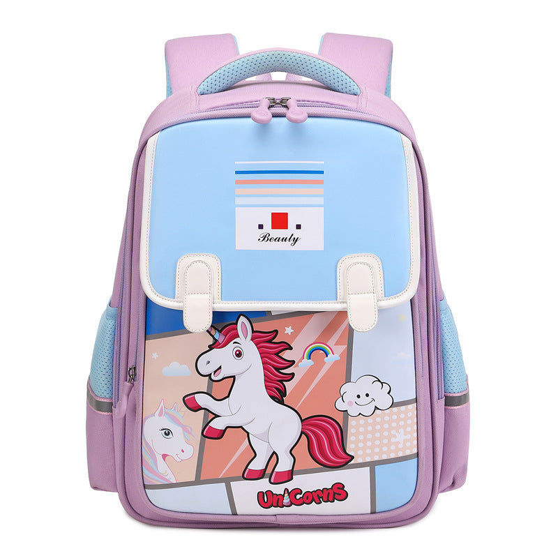 Secondary Dinosaur Unicorn Primary Boys Burden Reduction Elementary School Students' Schoolbags