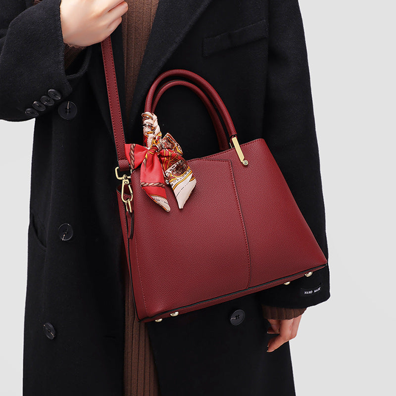 Women's Portable Mother For Mother-in-law Red Bridal Bags