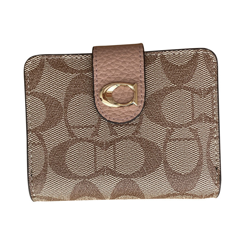 Women's Leather Short Fashion Versatile High-grade Cowhide Ladies Wallet