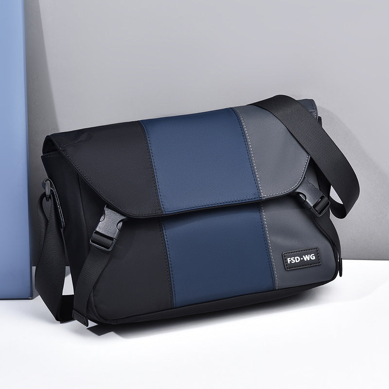 New Men's Classic Stylish Cowhide Business Men's Chest Bags