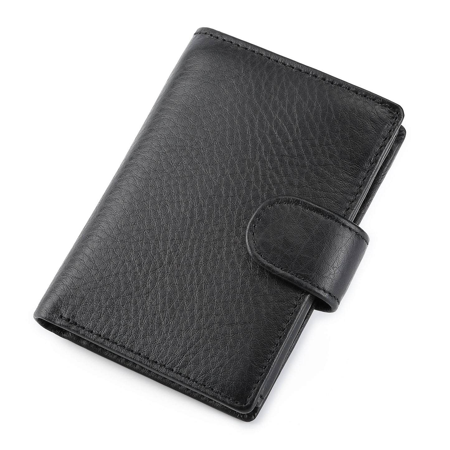 Men's Short Retro Style Genuine Leather First Men's Wallets
