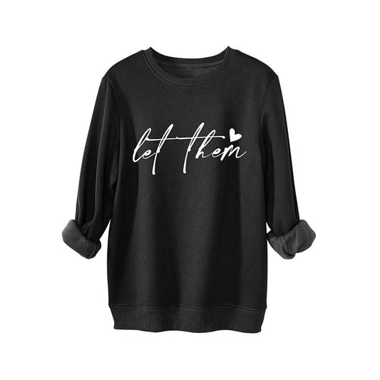 Women's Casual Fashion Simple Thickened Fleece Thermal Sweaters