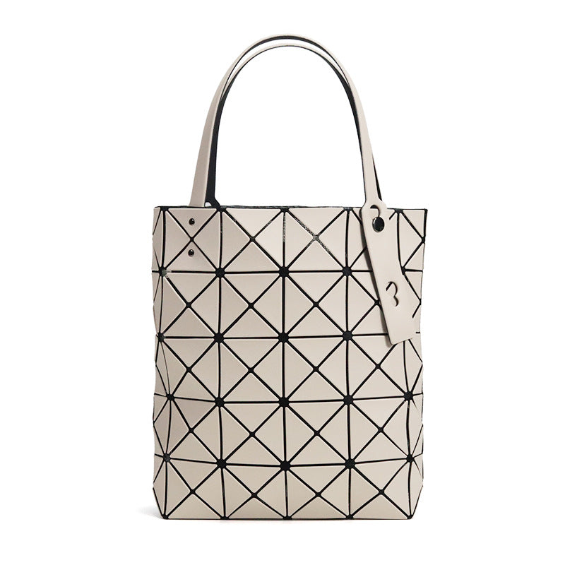 Four Grid Geometric Lifetime Rhombus Hand Handbags