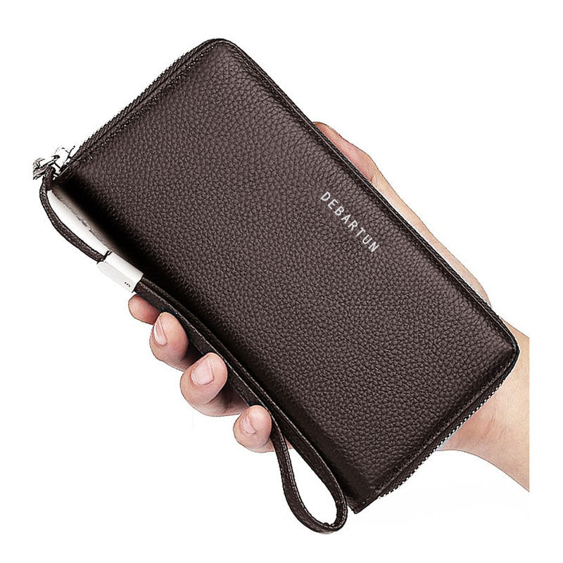Men's Long Business Green Elegant Clutch Men's Wallet