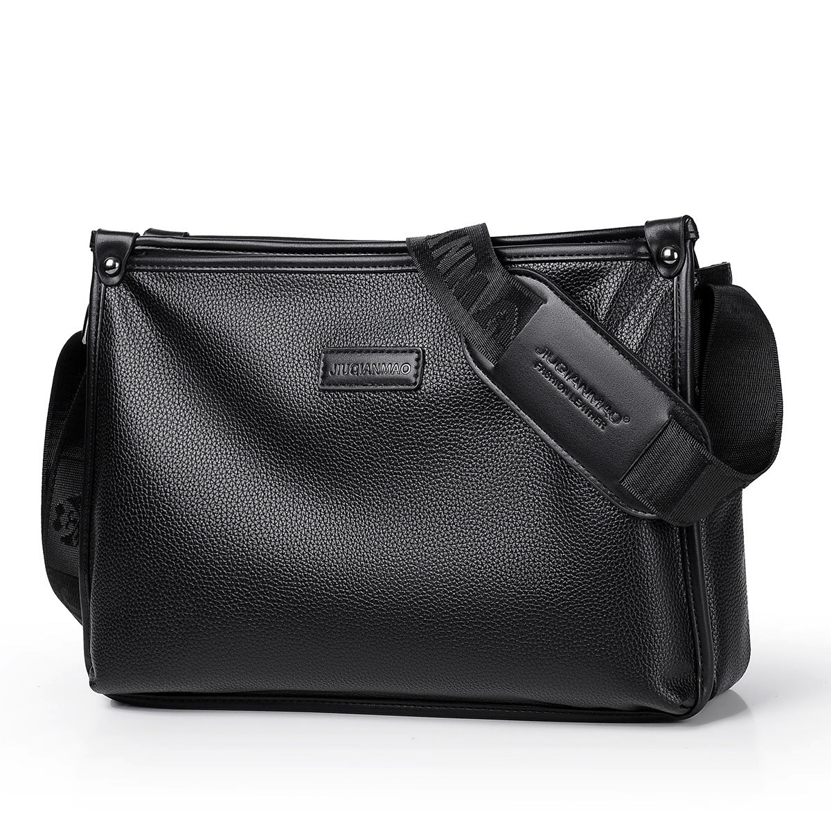 Men's Vertical Fashion Large Capacity Simple Men's Messenger Bags