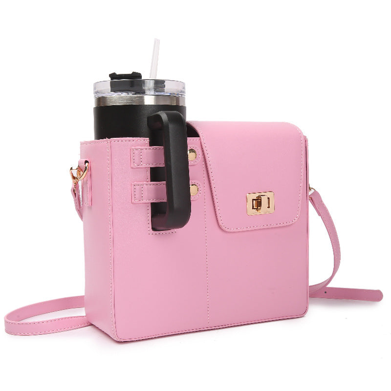 Strap Water Cup Protective Cover Large Crossbody Bags