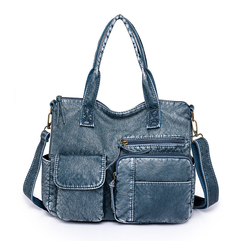 Retro Fashion Large Capacity Mom Soft Crossbody Bags