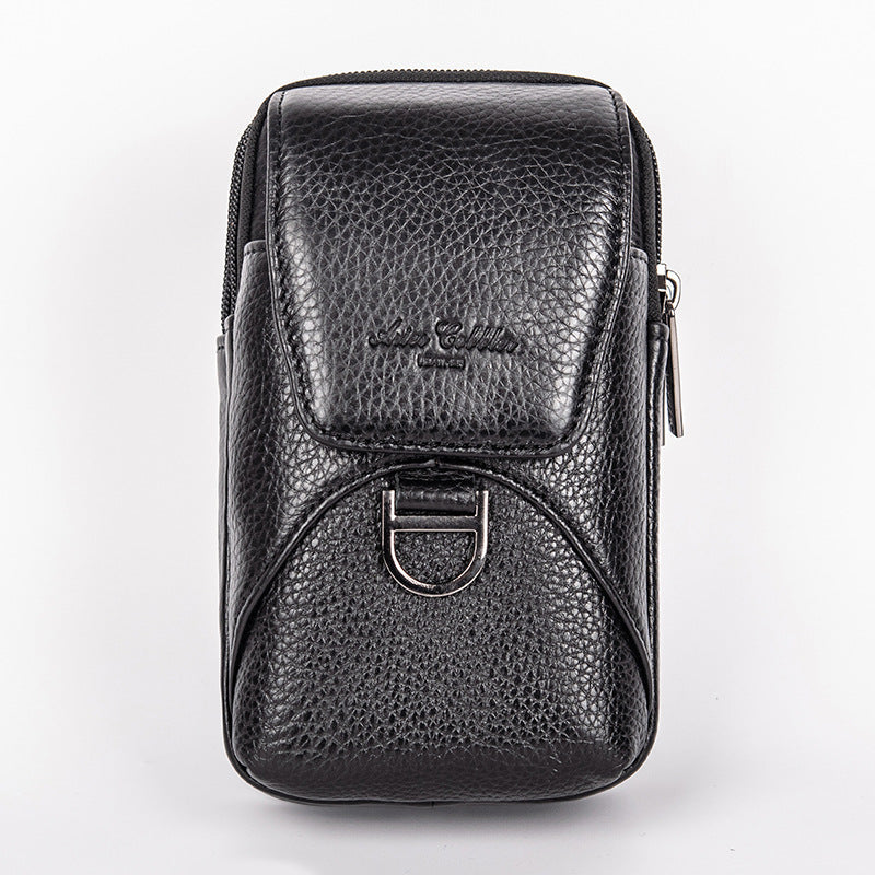 Leather Trend Simple Mid-length Mobile Plaid Phone Bags