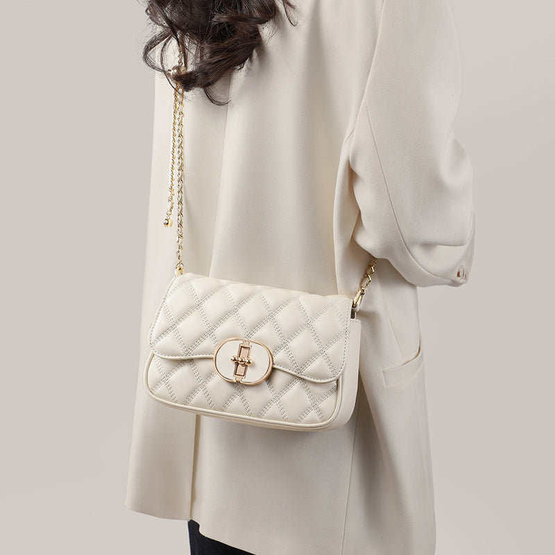 Women's Genuine Leather Summer High-grade Light Luxury Women's Messenger Bag