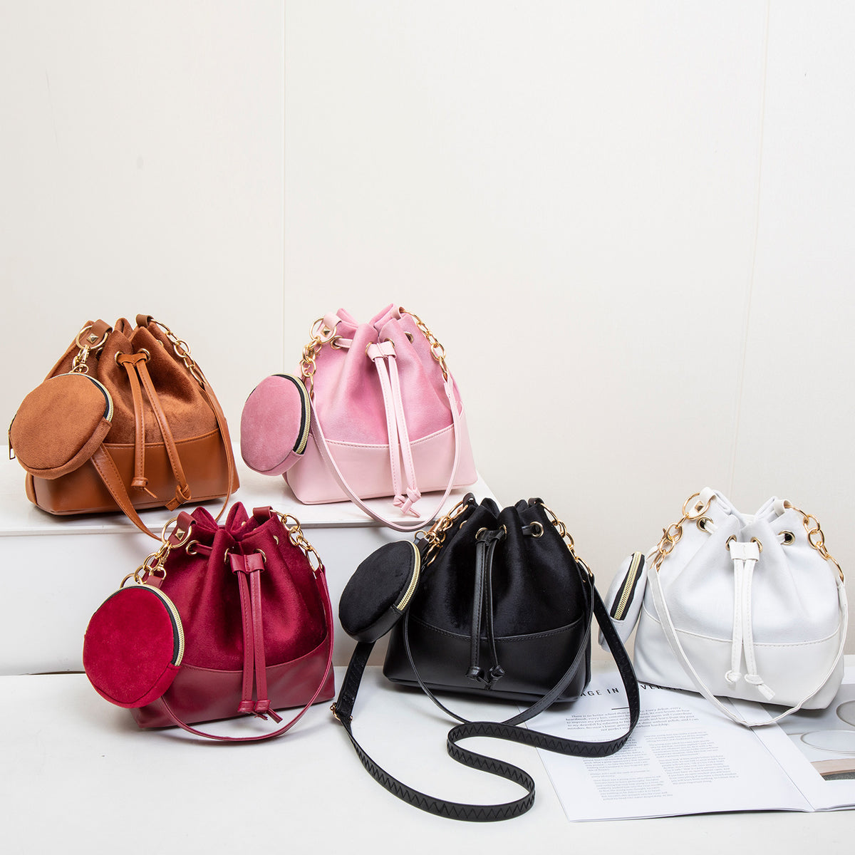Glamorous Creative Cool Women's Two-piece Unique Women's Shoulder Bag