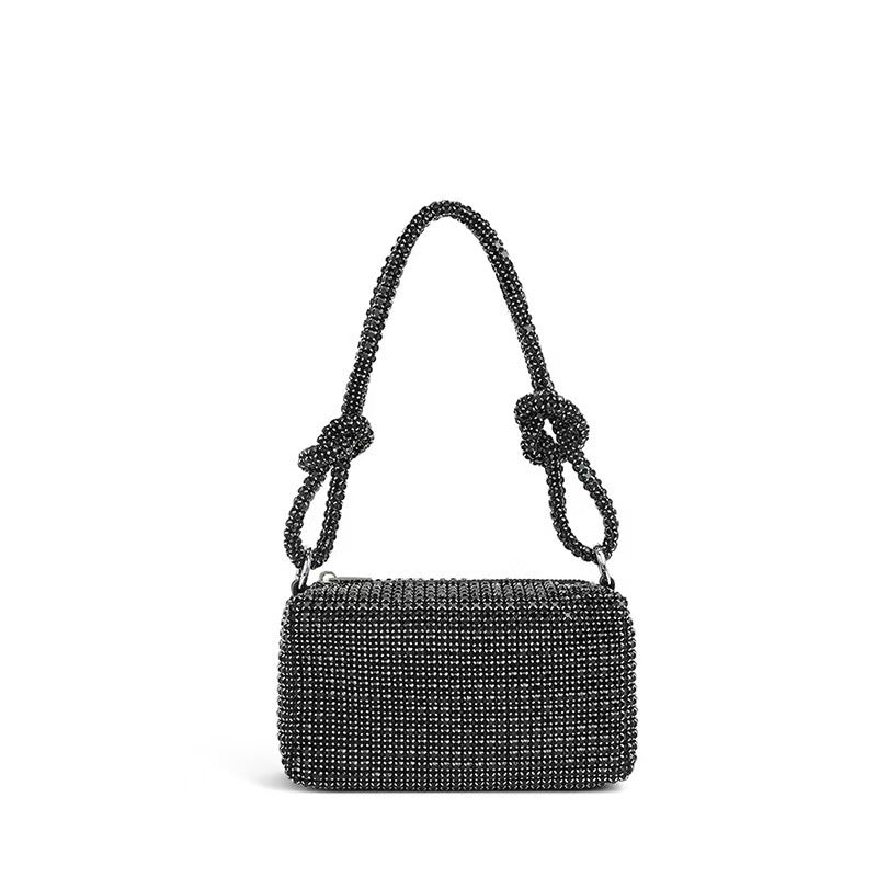 Women's French Fashion Diamond Rhinestone Portable King Women's Handbag