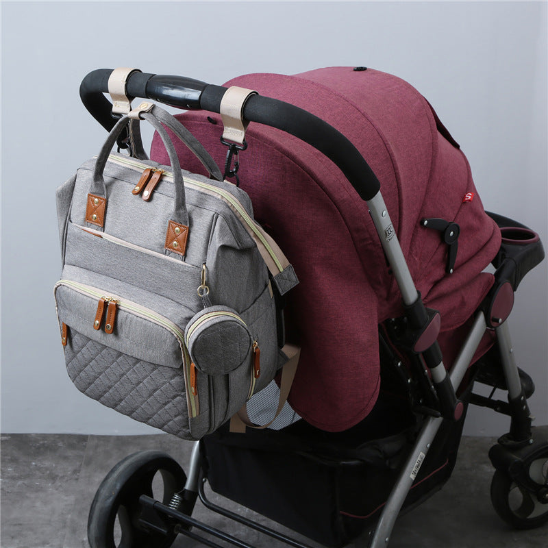 Mummy Crib Stroller Lightweight Diaper Large Bags