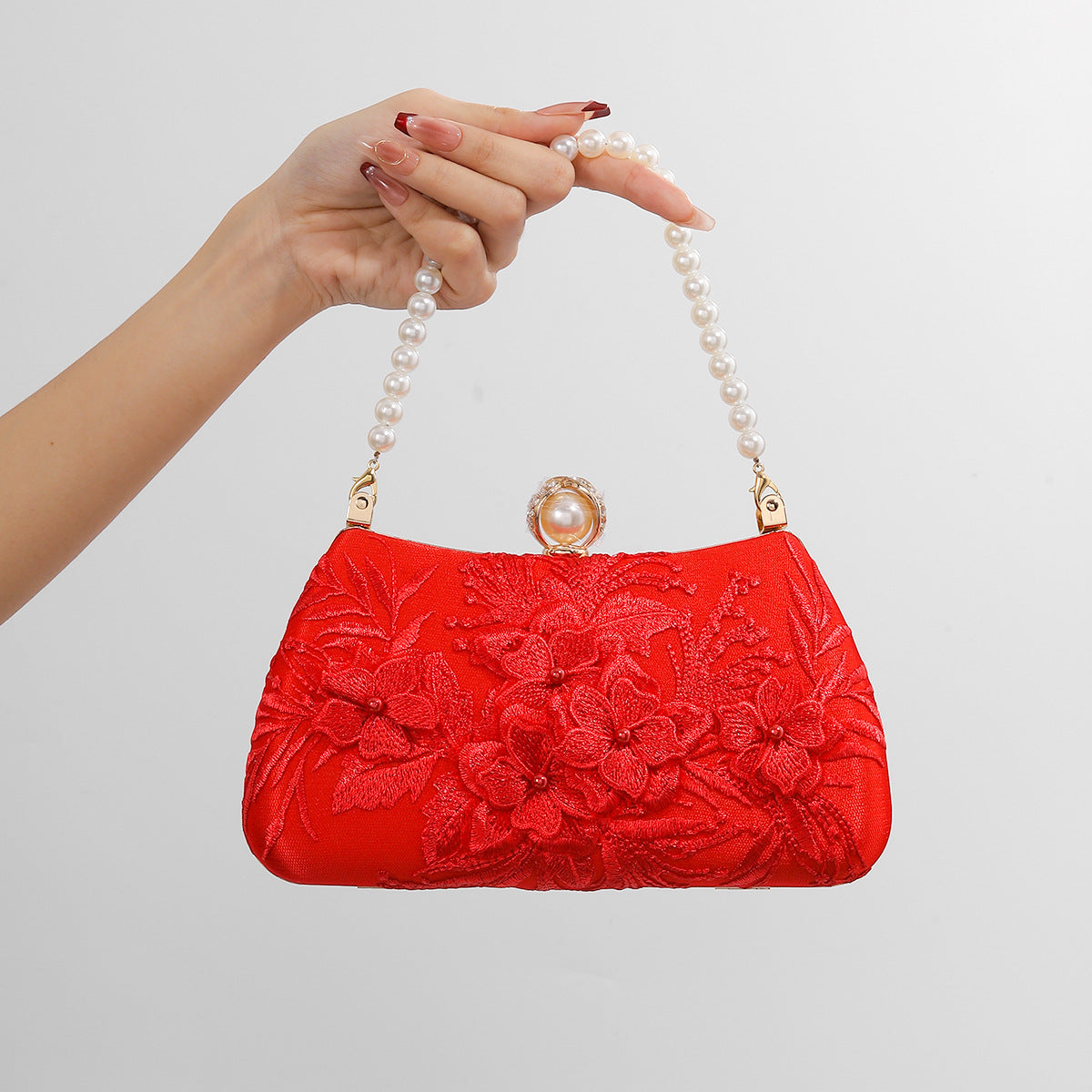 Chinese Style Han Costume Retro Embroidery Evening Bags